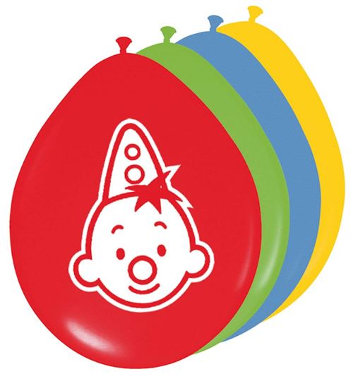 Clown bumba Ballons, lot de 8