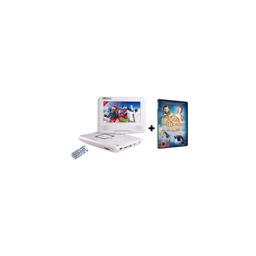 Takara VR132 - Lecteur DVD - portable -écran: 7 - blanc
