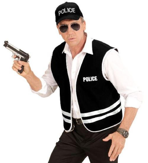 Veston + casquette officier de police - (44/48)