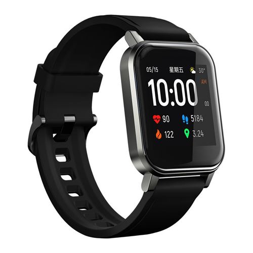 Bracelet Haylou LS02 Écran tactile complet couleur Ture 1.4 pouces 12 modes sportifs de montre intelligente Bluetooth 5.0