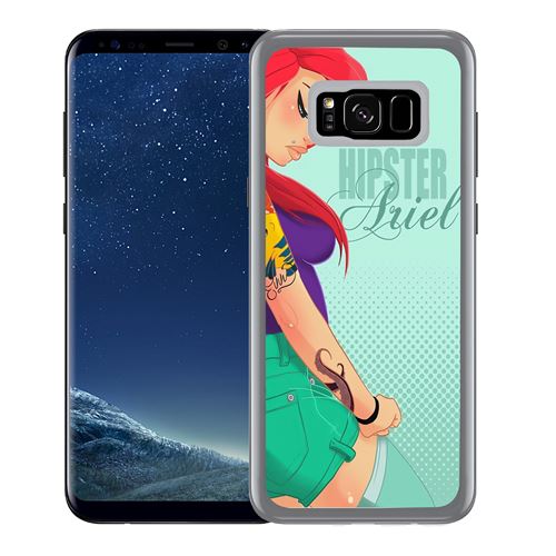 Coque pour Samsung Galaxy S8 ariel sirène hipster