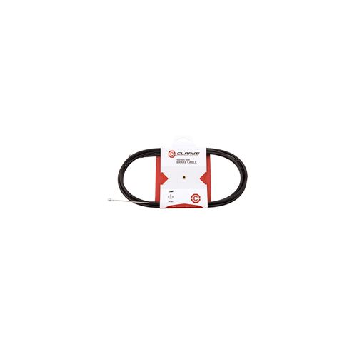 Transmission frein route/vtt clarks galva noir (1 cable galva arriere/gaine)