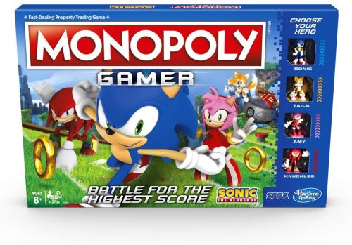 Hasbro jeu de plateau Monopoly Sonic Gamer