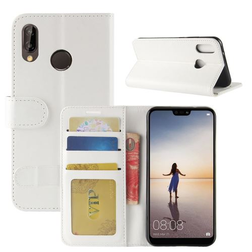 Etui Housse Portefeuille Pour Honor Play - Blanc