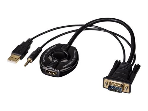 Hama Adaptateur VGA + Audio vers HDMI
