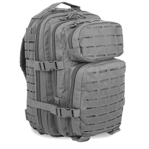 Mil-Tec Gris Sac À Dos Tactique Sac À Dos Tactique Us Assault Laser Cut 36L Mil-Tec