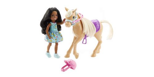 Poupée Barbie Chelsea et son poney
