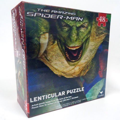 The Amazing Spider-Man Lenticular 48-Piece Puzzle (Spiderman Lizard)
