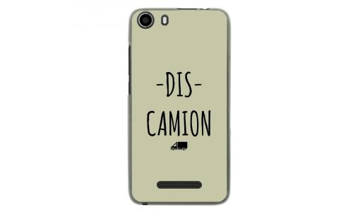 Coque souple pour Wiko Lenny 2 avec impression Motifs Dis Camion vert