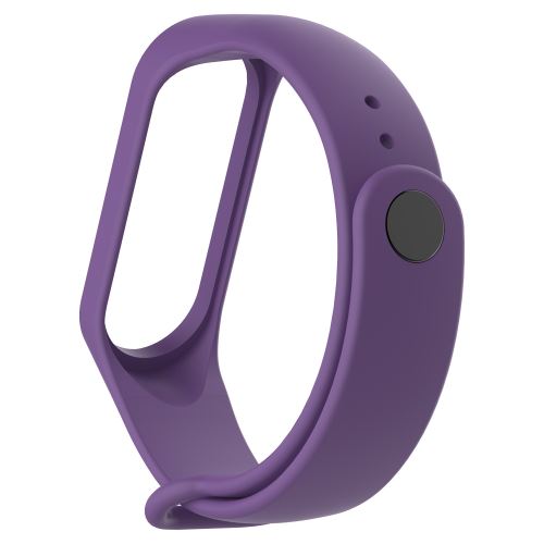 Bracelet en silicone pour Xiaomi Mi Band 3 - Violet