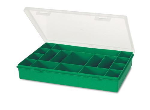 Tayg Boîte de rangement 17 compartiments en plastique 54 x 330 x 247 mm