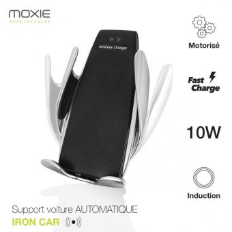 Moxie Support De Charge Sans Fil Automatise Pour Voiture Chargeur