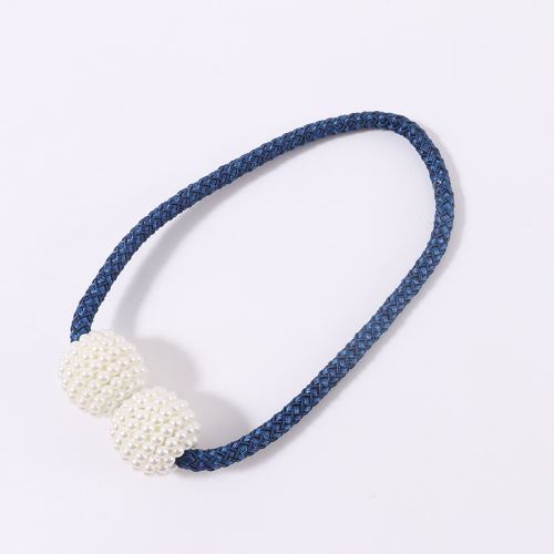 Boucle Clip Magnétique Rideau Bretelles Bleu royal