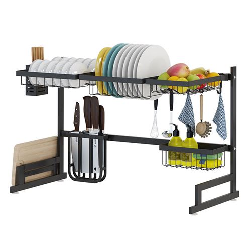 Égouttoir à vaisselle Insma en acier inoxydable au-dessus de l'évier 79*31.5*51.5cm