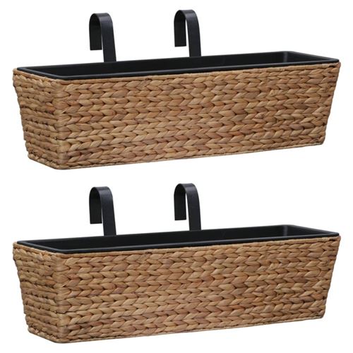 Vidaxl Jardinières 2 Pcs Jacinthe D'eau - Image 3