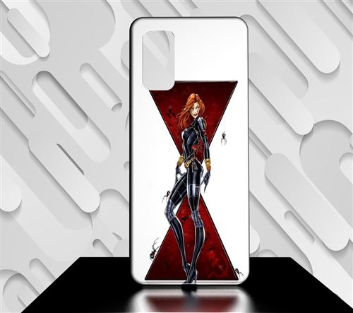 Coque pour Galaxy PLUS S20+ LA VEUVE NOIRE COMICS 03
