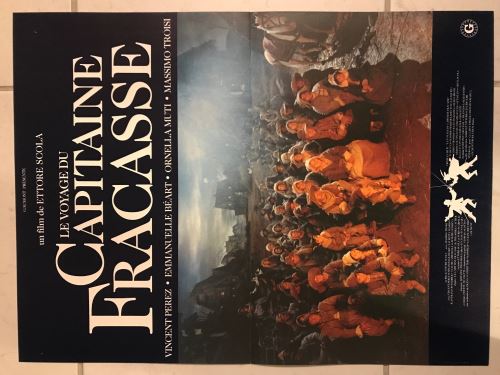 Le voyage du Capitaine Fracasse AFFICHE CINEMA ORIGINALE