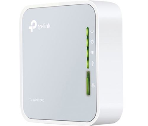 Routeur sans fil portable WiFi AC 750 Mbps TP-LINK TL-WR902AC Blanc