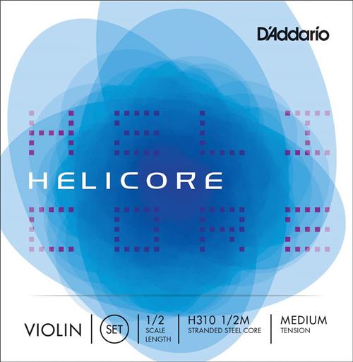 Daddario D'addario And Co Jeu Helicore Manche 1/2 Medium Cordes Violon - Image 1