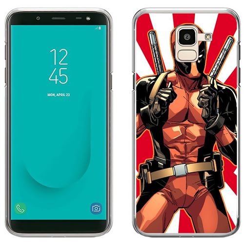 Coque pour Samsung Galaxy J6 -  Deadpool Redsun