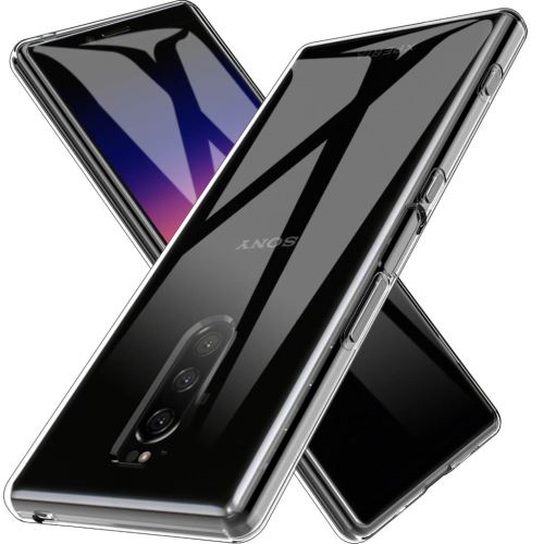 Sony Xperia 1 (XZ4) Housse Etui Housse Coque de protection Silicone [Transparent]