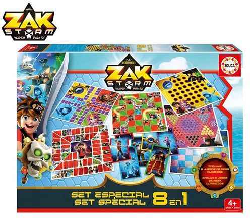 Zak Strom Pack 8 jeux réunis