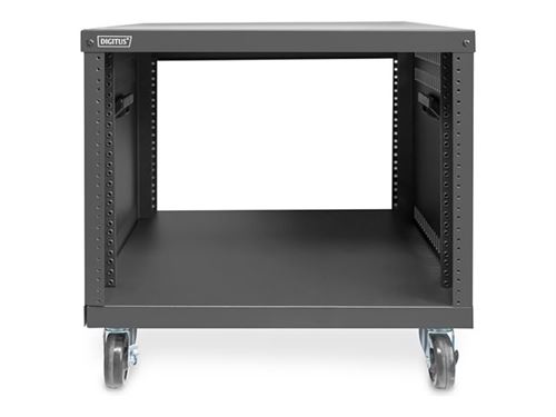 Non Communiqué Noir, Ral 9005 Digitus - Rack Armoire - 8U - 19"