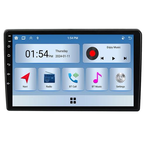 Autoradio Multimédia SZSMART 6Gb Ram 128Gb Rom Carplay pour Hyundai I40 2011-2019 Bluetooth Gps Navigation