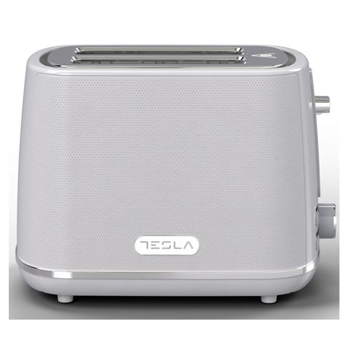 Grille-pains 2 fentes 930w blanc - TS400GX - TESLA