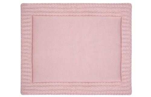 Tapis de parc pour bébé tapis de jeu en coton rose - Kindsgut