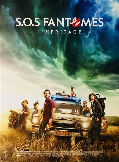 Affiche de Cinéma Originale - Sos Fantômes - Ghostbuster - 2021 - Héritage - 118x158cm État correct - N/A reconditionné disponible sur Fnac