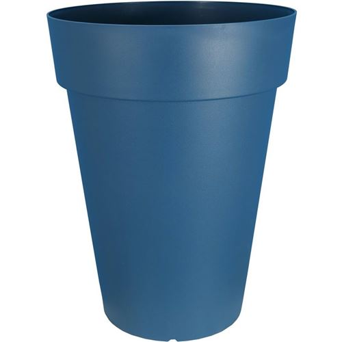 Non Communiqué Bleu Bac À Fleurs Riviera Soleilla Plastique 53 Cm 37 L