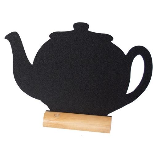 Silhouette de table théière Securit - x 3 - - Bois