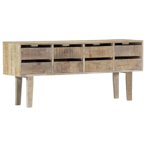 Non Communiqué Brun Buffet 140X30x60 Cm Bois De Manguier Massif