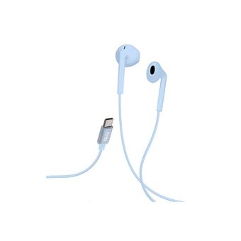 T'nB C-BUDS - Écouteurs avec micro - intra-auriculaire - filaire - USB-C - bleu - 1