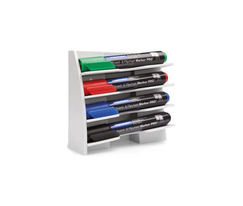 magnetoplan Porte-marqueurs en plastique, pour 4 marqueurs