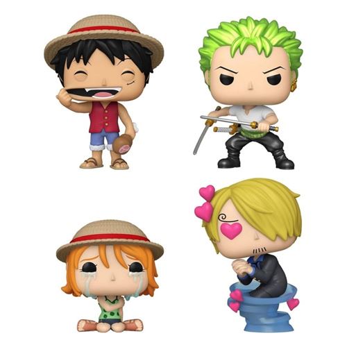 Funko One Piece - Pack 4 Figurines Pop! One Piece Refresh 4Pk (Emea) 9 Cm - Image 2