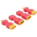 Kit 4 Batteries LiPo 3.7V 380mAh 25C Pour Drones Hubsan X4, H107, V252 - Chargeur Inclus - Dimensions 38x20x8 Mm - Parfait Pour Prolonger Le Temps De Vol - 2