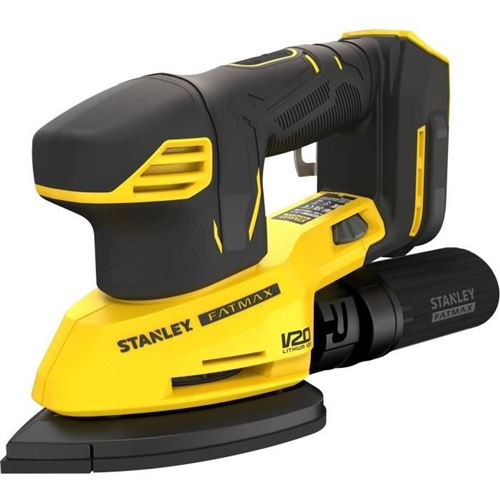 Non Communiqué Ponceuse De Finition - Stanley Fatmax V20 - Sfmcw221b-Xj - Batterie Lithium (Sans) - 18V