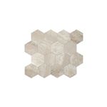 Crédence Adhésive "Hexagone" 33cm Blanc