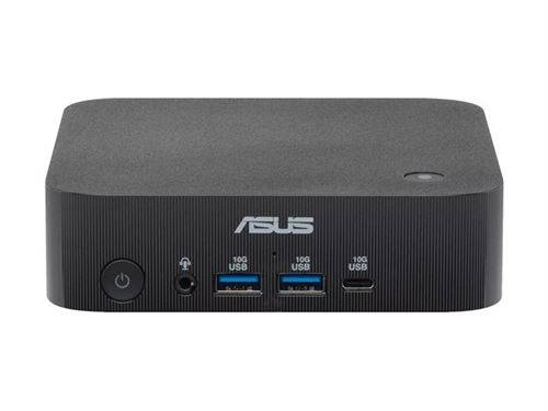 Asus Expertcenter Pn54-S1 S30082Al - Mini PC Ryzen 5 210 / Jusqu'À 4.7 Ghz - Ram 8 Go - SSD 512Go - Nvme - Radeon 740M - Ieee 802.11Ax (Wi-Fi 6), Ieee 802.11Be (Wi-Fi 7), Bluetooth 5.4, Gigabit Ethernet, 2.5 Gigabit Ethernet - Win 11 Pro - Moniteur : Au