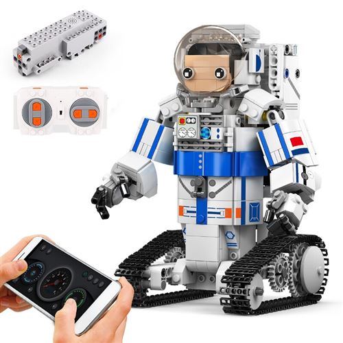 Jeu De Construction Modèle Le robot d'astronaute motorisé RC MOULD KING Technic 13.5*11.8*19.8cm 13136