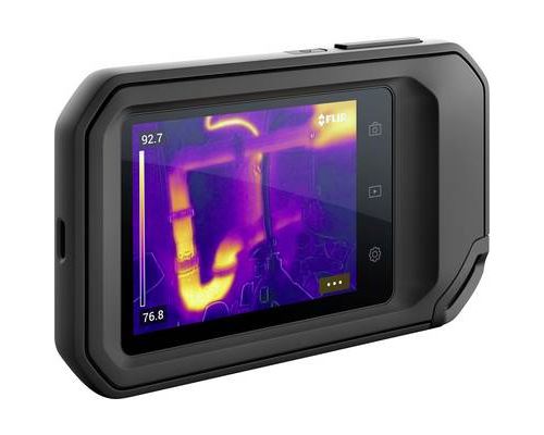Caméra thermique FLIR C3-X Compact -20 à 300 °C 8.7 Hz MSX®, WiFi, appareil photo numérique intégré, Résiste à une chute de 2 m, Lampe LED intégrée