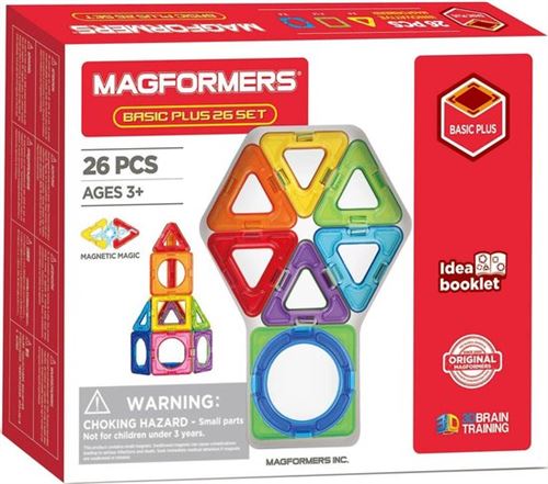 Magformers Basic Plus Set 26 pièces