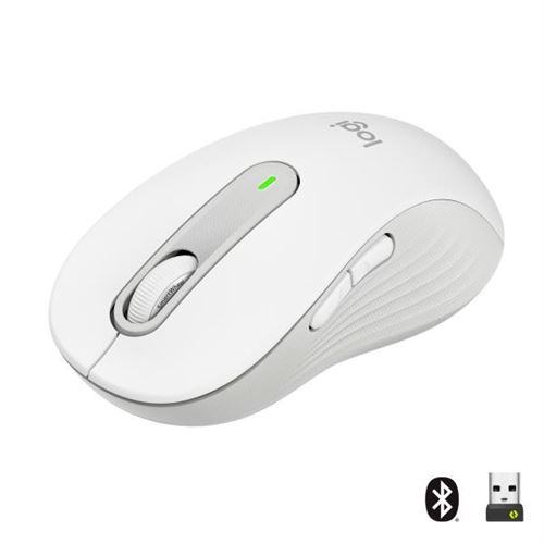 Logitech Blanc Souris Sans Fil M650 Droitier - Image 3