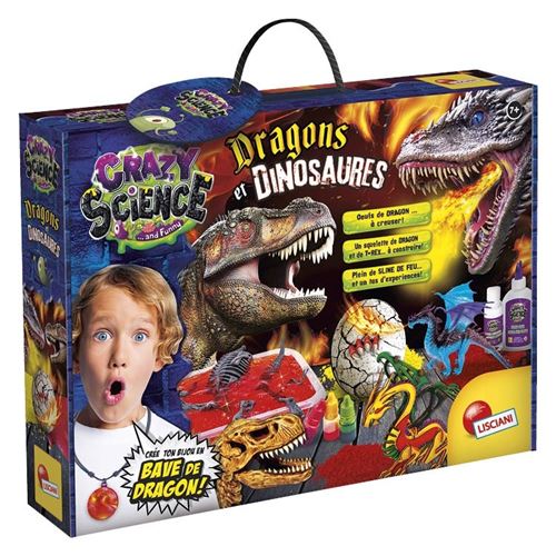 Dragons Et Dinosaures Lisciani Multicolore