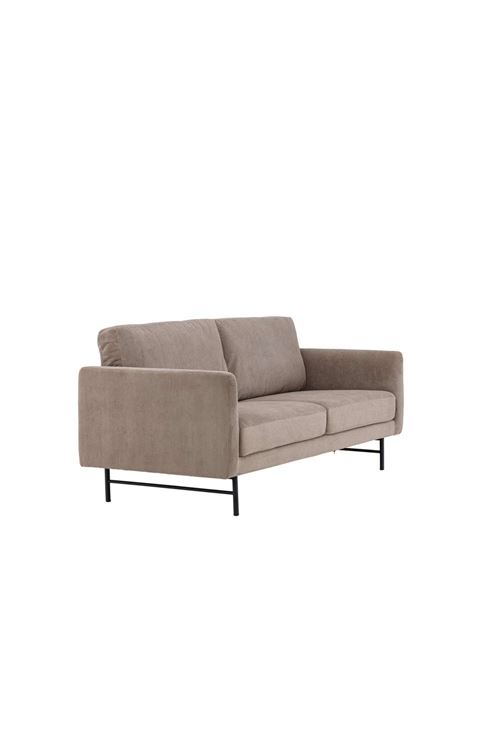 Non Communiqué Marron Canape Dangle Droit Fixe Venture Home Sky 3 Places En Velours