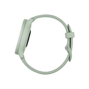 Montre connectée Garmin Vivomove Sport Argent avec bracelet Vert d'eau