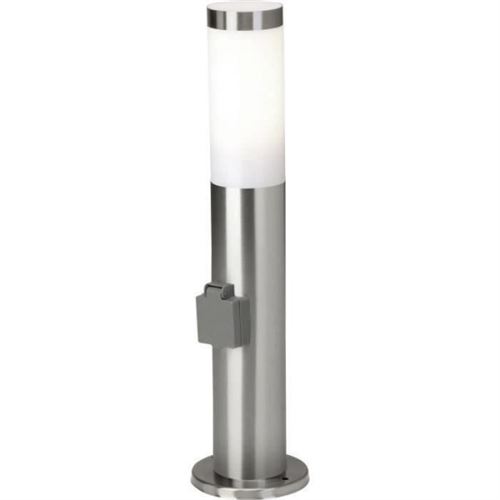 BRILLIANT Lampe a poser LED CHORUS E27 1 10W Coloris acier