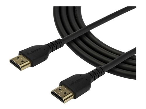 StarTech.com Câble HDMI 4K 60 Hz premium avec Ethernet de 1 m - Premium High speed - câble HDMI avec Ethernet - HDMI mâle pour HDMI mâle - 1 m - noir - pour P/N: TB3DKM2HDL